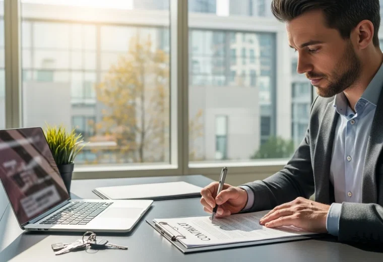 agent immobilier contrat
