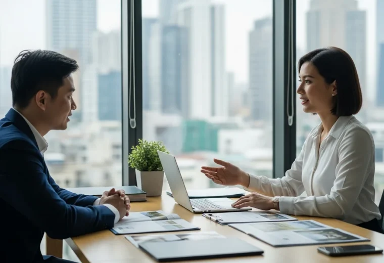 agent immobilier conversation