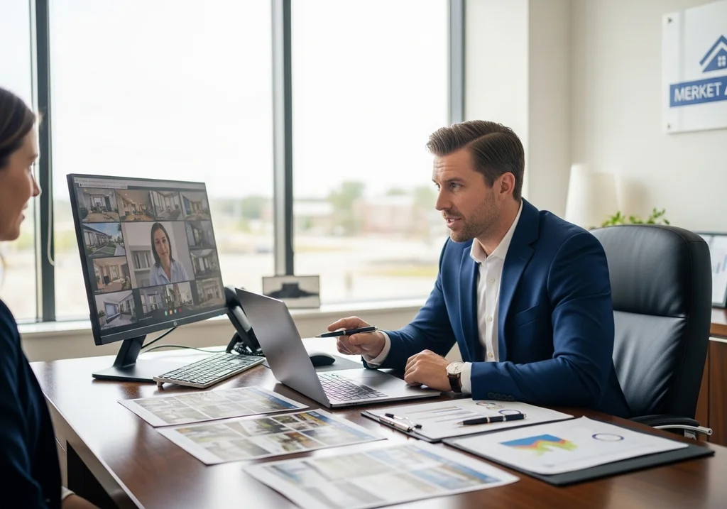 agent immobilier conversation