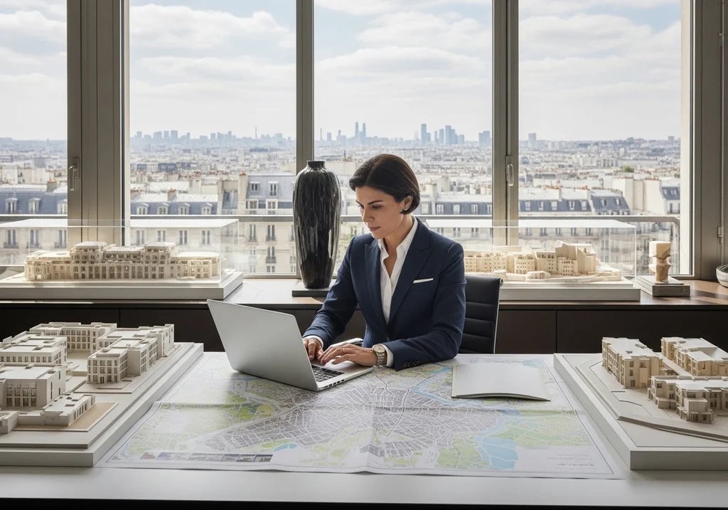 agent immobilier luxe paris