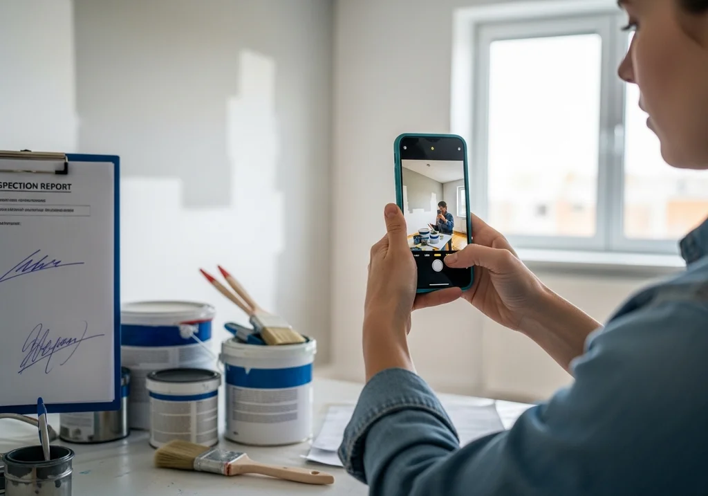 appartement peinture photographies