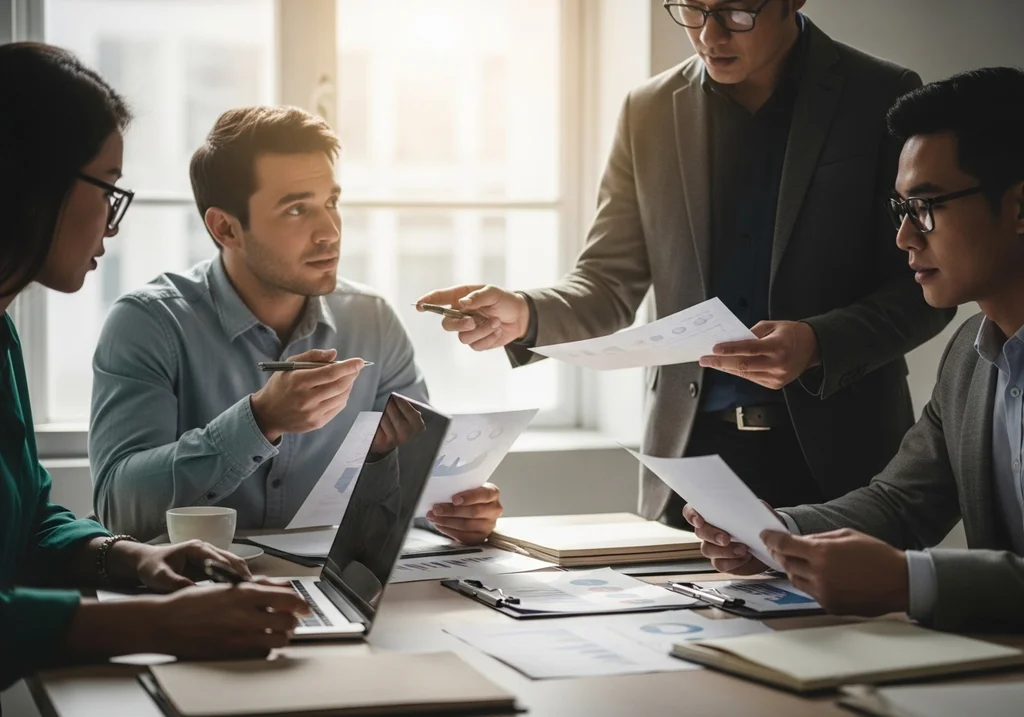bureau professionnel discussion