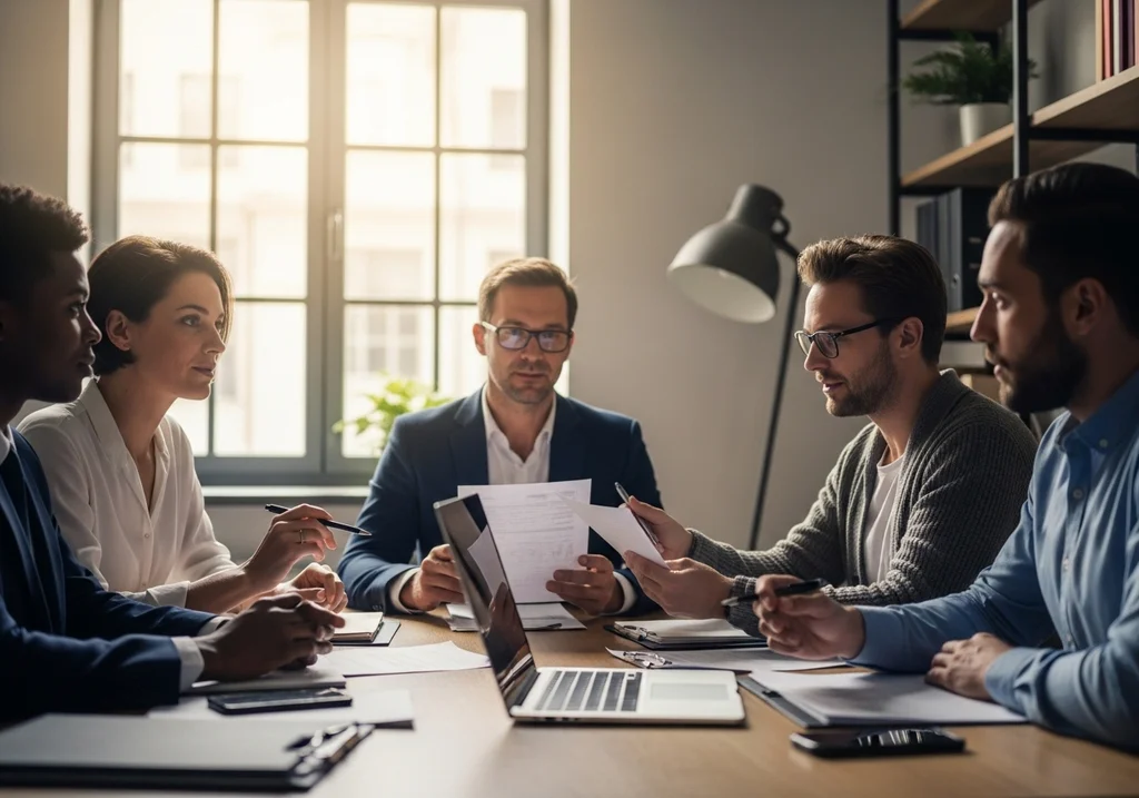 bureau professionnel discussion