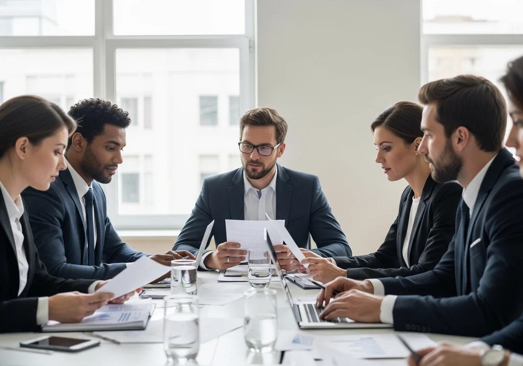 environnement bureau discussion
