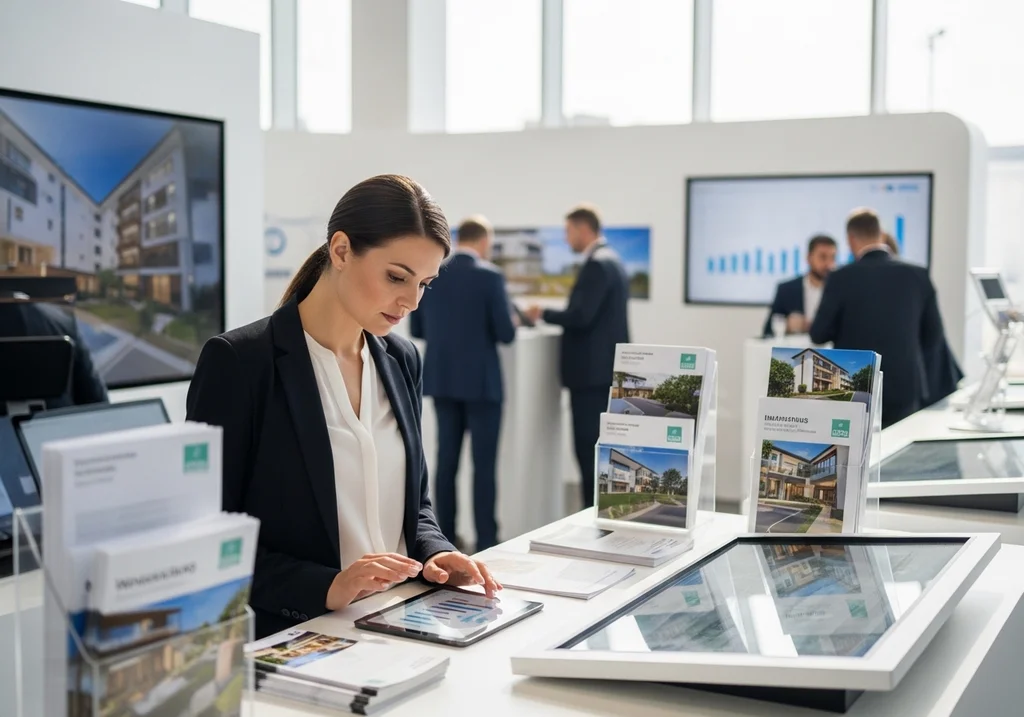 femme d'affaires immobilier