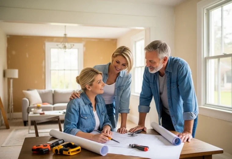 maison renovation optimisme