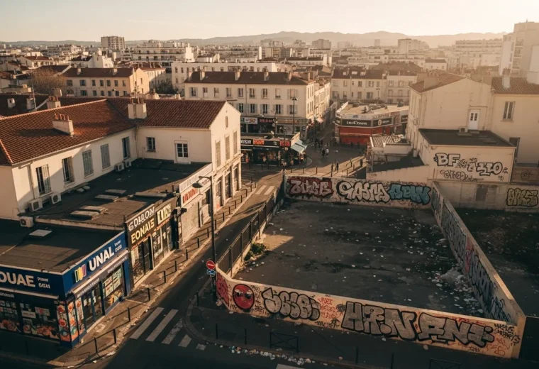 marseille urban paysage