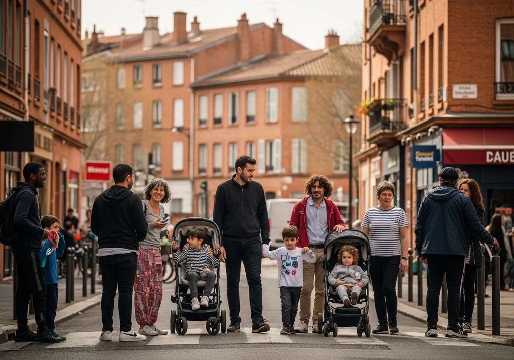quartier chaleureux Toulouse