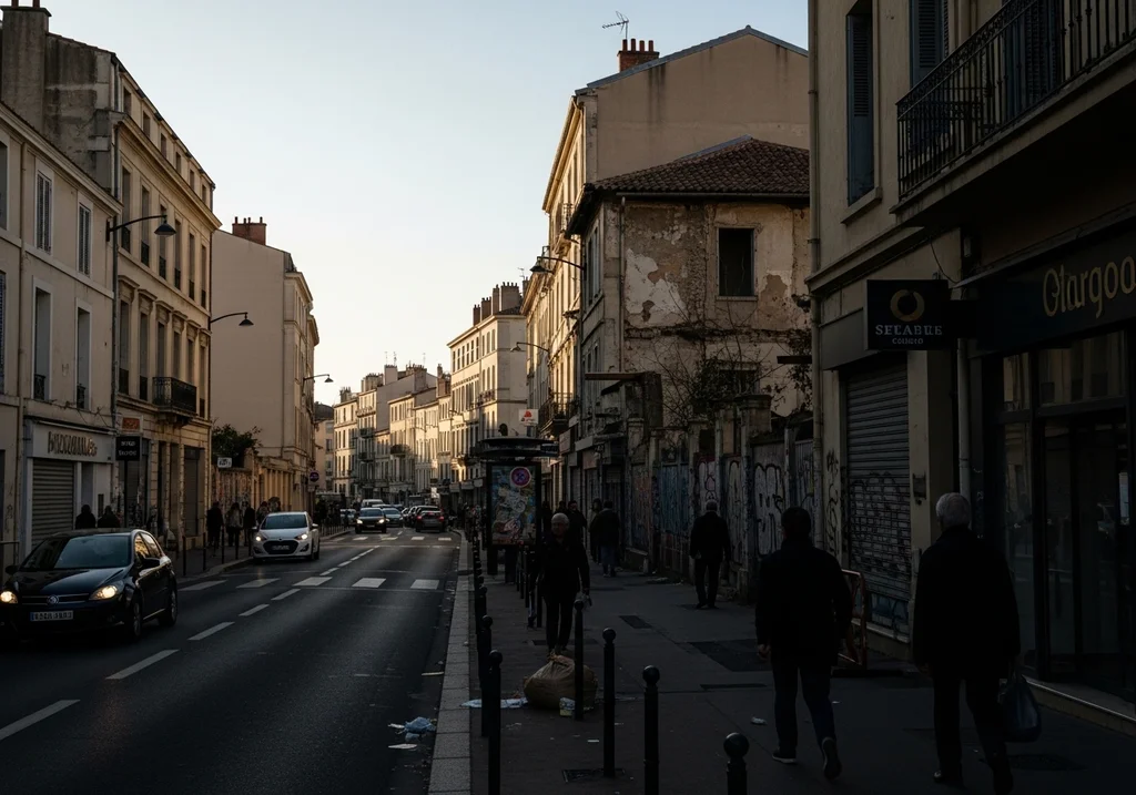 quartier nîmes contrast