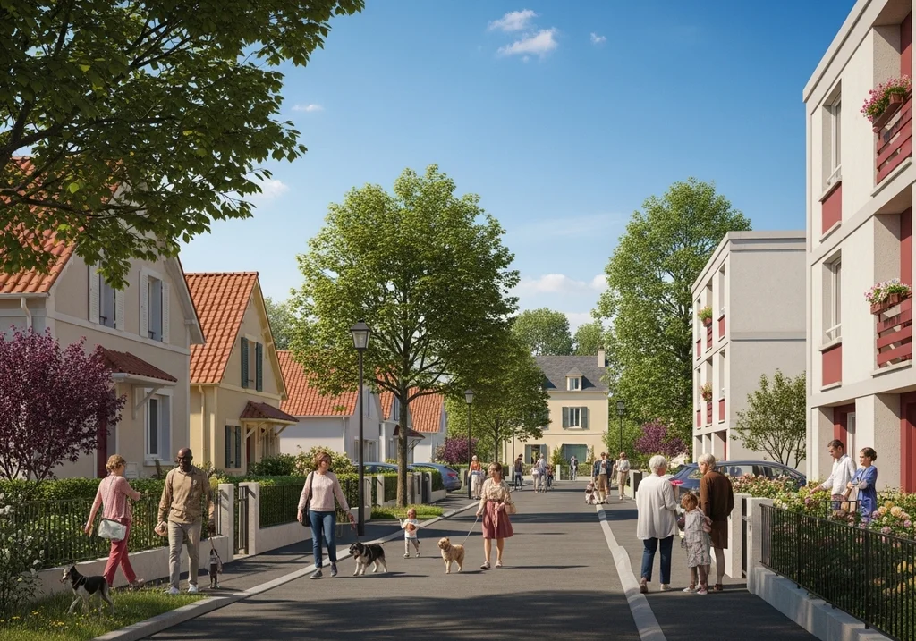 quartier résidentiel Magagnosc