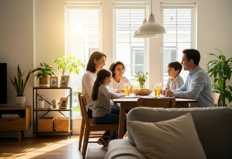 salon familial maison
