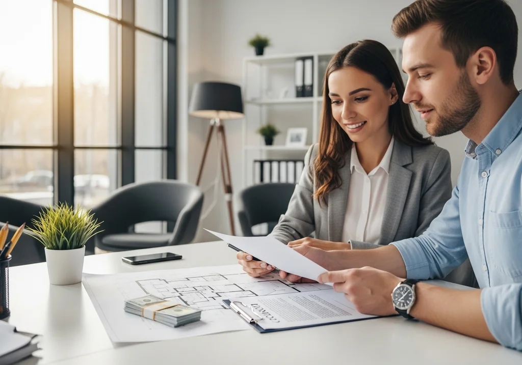 couple confiant immobilier